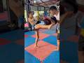 Young Muay Thai Fighter: Incredible Power  & Speed in Pre-Fight Pad-work🥊 #youngfighter #thaiboxing