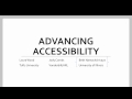 Advancing Accessibility through Libraries