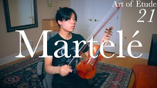 Art of Etude Ep. 21 | Martelé on the Violin | Rode Violin Caprice No. 15 | Kerson Leong