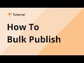 How To Bulk Publish Yoycol Products to Your Online Store | Print On Demand Beginners Tutorial