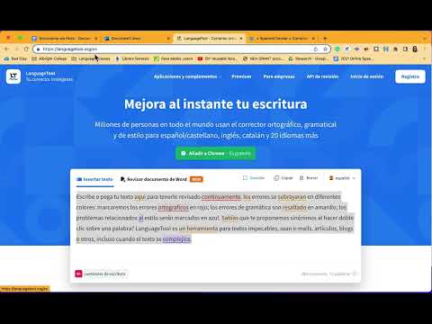 How To Grammar And Spell Check In Spanish - YouTube