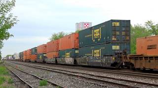 Giant 3 Mile Long BNSF Train 4K UHD