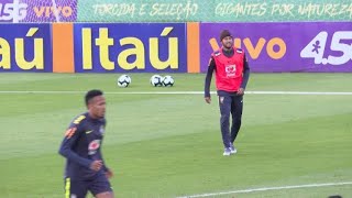 Opacado por denuncia contra Neymar, Brasil continúa entrenándose | AFP