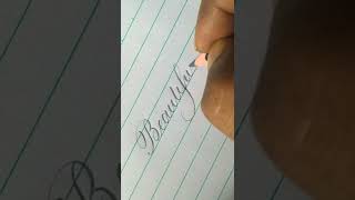 writing with pencil #calligraphy #pencil #writing