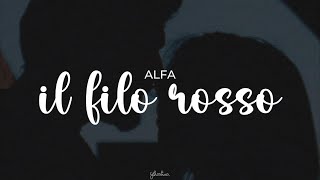 alfa - il filo rosso (testo)