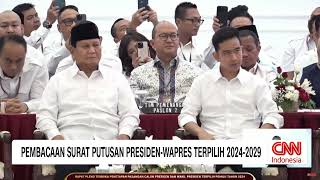 Sah!  Prabowo-Gibran Presiden dan Wakil Presiden Terpilih 2024-2029