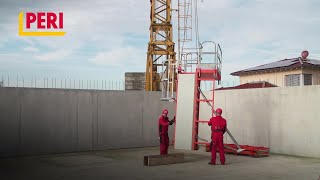 INSTRUKTAŻ I Jak ustawić deskowanie słupa PERI QUATTRO