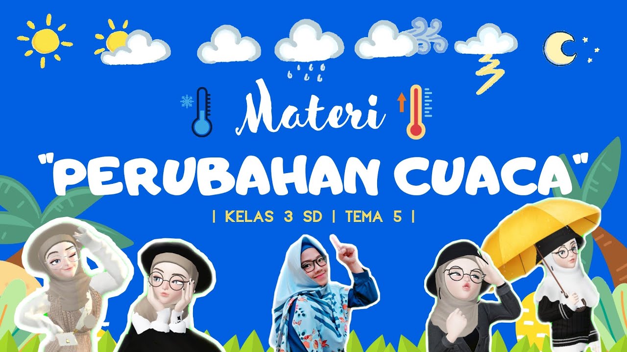 PERUBAHAN CUACA | Kelas 3 Tema 5 Subtema 2 - YouTube