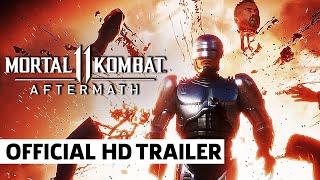 Mortal Kombat 11: Aftermath – Official  RoboCop vs. Terminator Gameplay Trailer