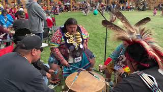 Misko Pinehs singing intertribal @ Khak pow wow 2021