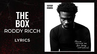 Roddy Ricch - The Box (LYRICS) - "Pour up the whole damn seal" [TikTok Song]