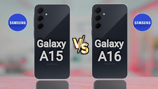 Samsung Galaxy A15 5G vs Samsung Galaxy A16 5G