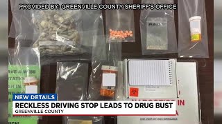 Reckless driving stop leads to drug bust