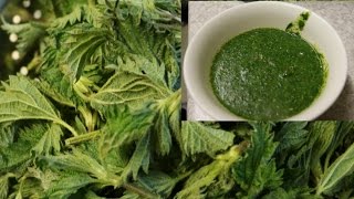 SISNU ko tarkari /NETTLES soup(nepali style)/RASHMI GURUNG