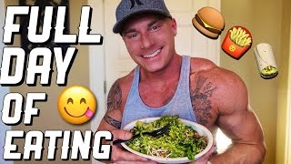Full Day Of Eating | No Counting Macros Or Tracking Calories