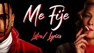 Me Fijé - Alex Rose X Rauw Alejandro -  Letra/Lyrics Video - Carol