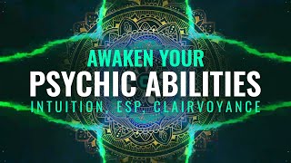 Awaken Your Psychic Abilities: Intuition, ESP, Clairvoyance, Psychic Power | Theta Binaural Beats
