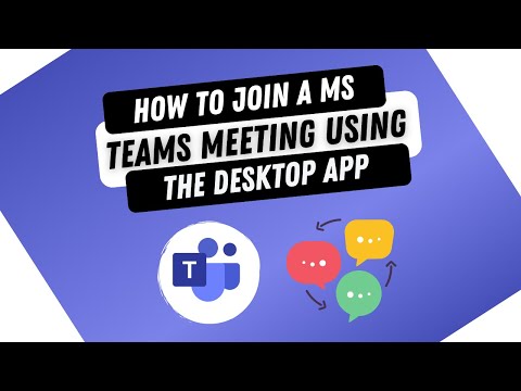 Cómo unirse a una reunión de Microsoft Teams Desktop #shorts