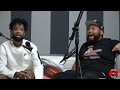 21 Savage REVEALS how Knife Talk was made with Akademiks