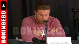 SAUL CANELO ALVAREZ MESSAGE TO FANS AFTER GGG CANCELLATION "I'LL ALWAYS BE A CLEAN FIGHTER"