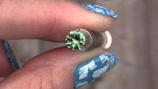 Green Tanzanite .80 cts