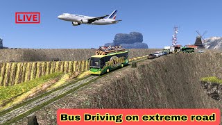 Driving overflowing bus On Extreme Road #1