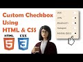 css toggle check box | custom toggle checkbox css only | css custom toggle check box | css tutorial