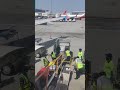 loading baggage to aircraft