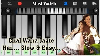 Chal Waha Jaate Hai || Arjit Singh || Mobile Perfect Piano || #ZeeshanKhanPianist.