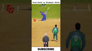 Virat Kohli vs Shaheen Afridi 😱 Real Cricket 22 #shorts