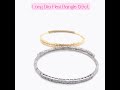 Long Dia Flexi Bangle 0.5ct(W1000700)