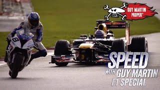 Bike VS F1: David Coulthard & Guy Martin F1 Speed Special The FULL Documentary | Guy Martin Proper