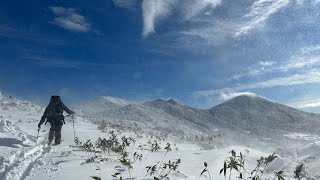 2022.12.3 八甲田 シーズン初BCスキー　ダイレクトコース