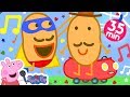 Peppa Pig Songs 🌟 Super Potato Theme Song 🎵 Peppa Pig My First Album 6# | Kids Songs | Baby Songs