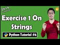 Exercise 1: Capitalize my name & String concatenation | Python Tutorial #6