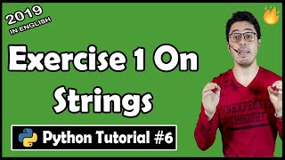 Exercise 1: Capitalize my name & String concatenation | Python Tutorial #6