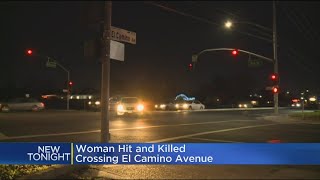 Woman Dies After Being Hit By Car On El Camino Avenue