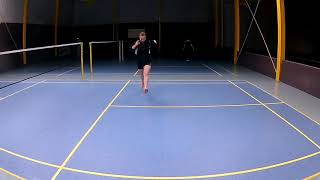 打羽球前的熱身運動 Badminton warm-up Session