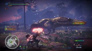 【MHW】初心者にもオススメ　歴戦イビルジョー　回避弓　9'50\