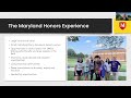 University of Maryland - Honors College Overview (2024)