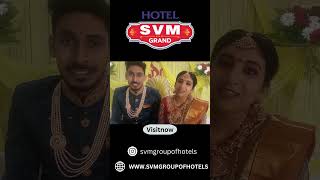 SVM Group of Hotels | Feedback | Banquet Halls