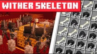 Get 60+ Wither Skeleton Skulls Every Hour With This Easy Minecraft Farm!