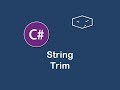 string trim in c#