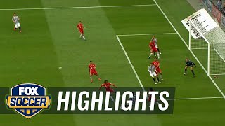 Marco Fabian makes it 2-2 against Bayern Munich | 2016-17 Bundesliga Highlights
