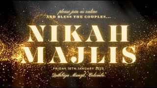 Nikah - Urs Majlis Live | Colombo