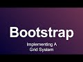 Bootstrap 3 Tutorial 5 - Implementing A Grid System