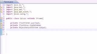 Intermediate Java Tutorial 038 Awesome Instant Messaging Program with Streams and Sockets
