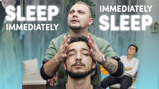 Sleep IMMEDIATELY Within Minutes ✅ | ASMR HEAD MASSAGE
