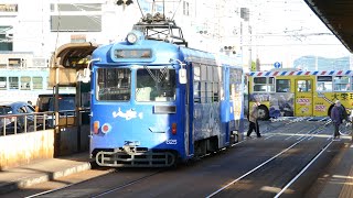 とさでん交通600形625号 文珠通行き 後免線 はりまや橋駅