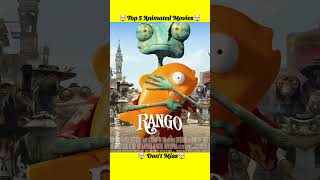 Top 5 Animated Movies In Hindi Dubbed #viral #trending #shorts